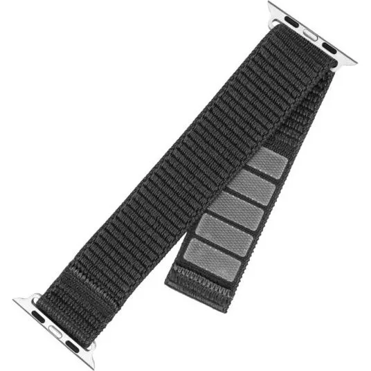 FIXED Nylonrem til Apple Watch 38/40/41mm Mørkegrå