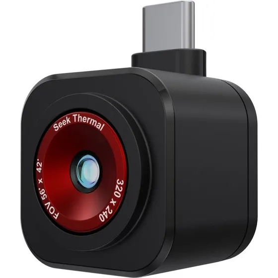 Seek Thermal CQ-ABAX Termisk Kamera, 320x240, USB-C, Sort