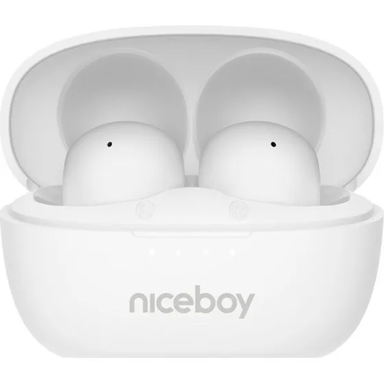 Niceboy HIVE Podsie 4 Hvide In-ear Hovedtelefoner