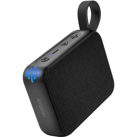 Niceboy Atom 4 Bluetooth-højttaler, 6W, IP67, Sort