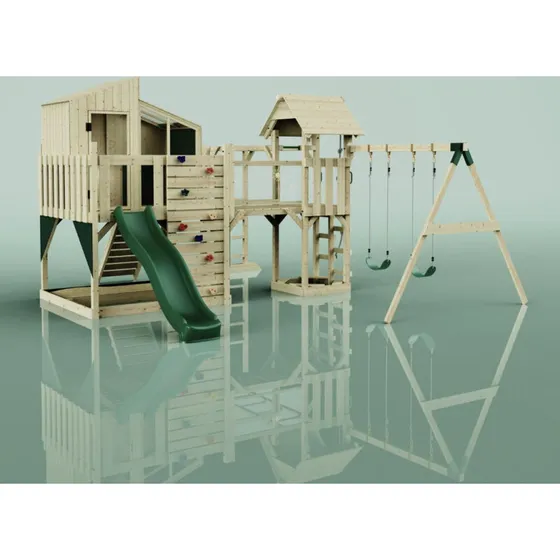 PolarPlay Emma legetårn med forbindelsesbro