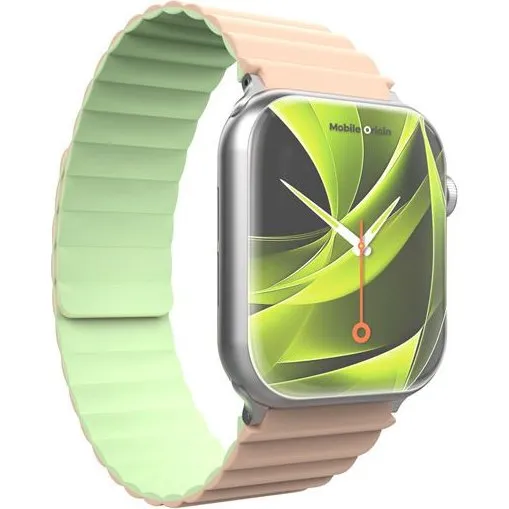 Mobile Origin Magnetic Watch Strap II - Pink/Grøn, 44/45/46/49mm
