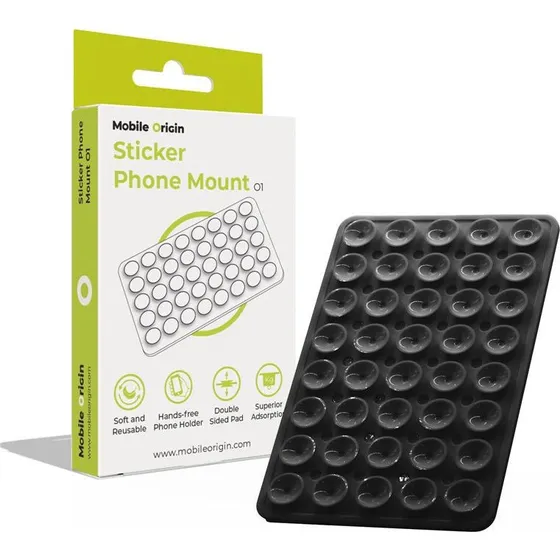 Mobile Origin Sticker O1 Telefonholder - Sort