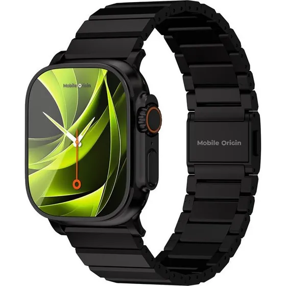 Mobile Origin Titanium Modena - Sort - Apple Watch Ultra 49mm