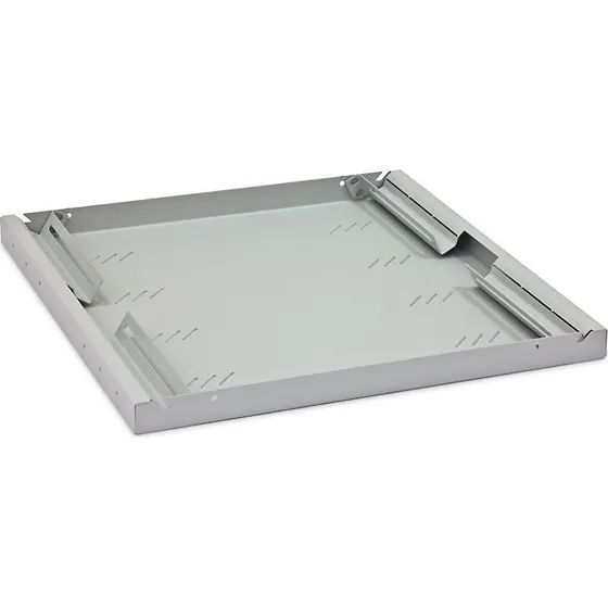 Triton RAC-UP-250-A1 1U Rackhylde, 250mm, Lysegrå, Max 20kg