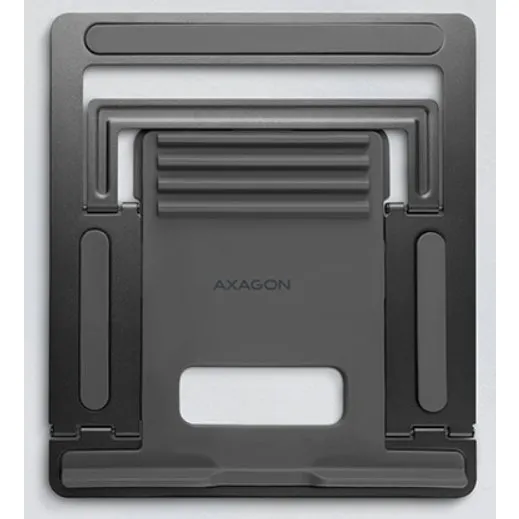 Axagon STND-L Aluminium Laptop Stander, Grå, 10-16"