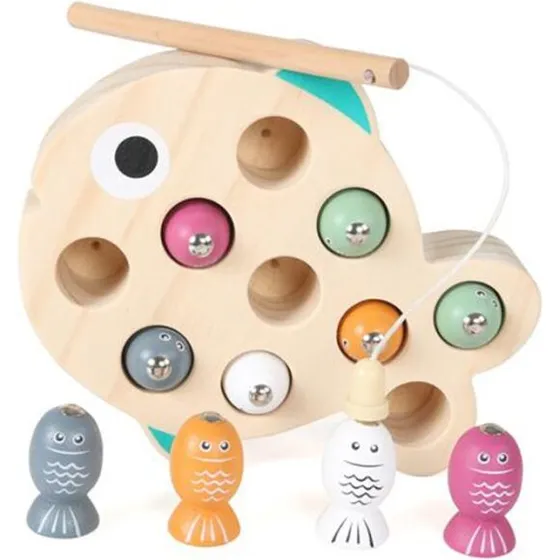 Magni Fiskespil med magnet og fiskestang