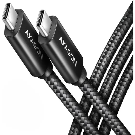 AXAGON BUCM2-CM15AB USB-C 1,5 m, 240 W, sort