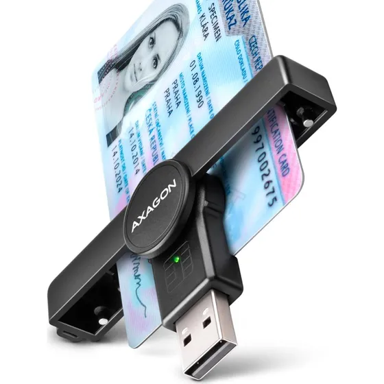 AXAGON USB-A Smartkortlæser CRE-SMPA