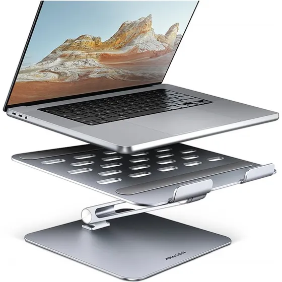 AXAGON STND-LQ Aluminium Laptop- og Tabletstander, 10"-16"