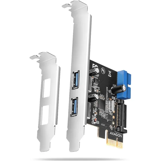 AXAGON PCEU-232RS 2× USB-A 5 Gbps PCIe-kort