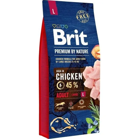 Brit Premium by Nature Adult Large Chicken 15 kg