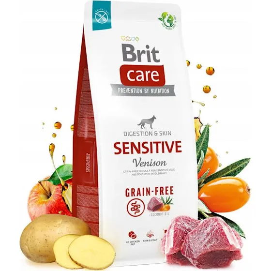Brit Care Hundefoder Kornfrit Sensitivt Vildtkød 12 kg