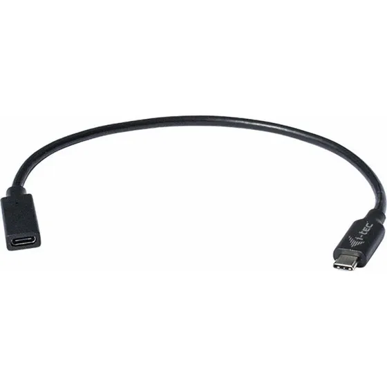 i-Tec USB-C forlængerkabel 30 cm Sort