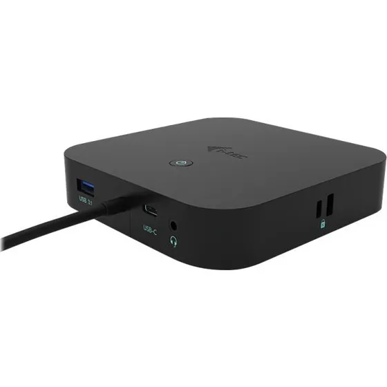 i-Tec USB-C Dual Display Dockingstation med Power Delivery