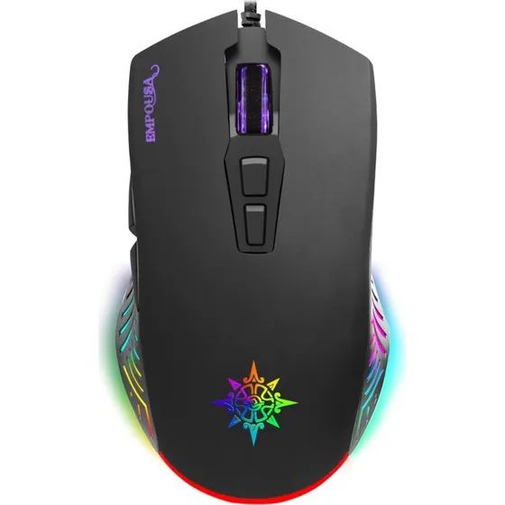 Inca IMG-309 Kablet Gaming Mus, Sort, 7200 DPI