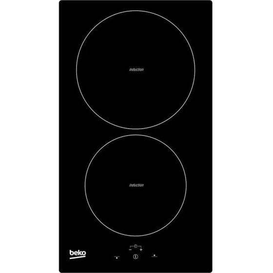 Beko Induktionskogeplade 30 cm, 2 zoner, sort