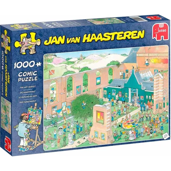 Jumbo Jan van Haasteren Kunstmarked 1000 brikker