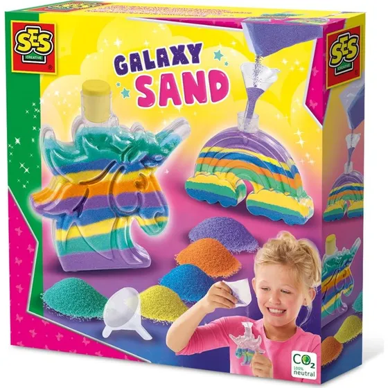 SES Creative Galaxy Sandkunst Kreasæt, 5-9 år