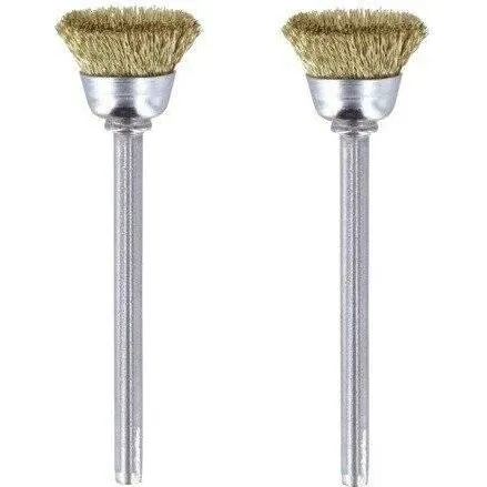 Dremel 536 Messing Skivebørste 13 mm, 2 stk