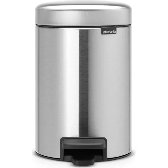 Brabantia New Icon Pedalspand 3 L mat stål (sølv)