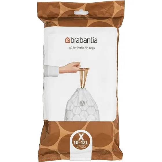 Brabantia PerfectFit Affaldsposer 10-12L, 40 stk