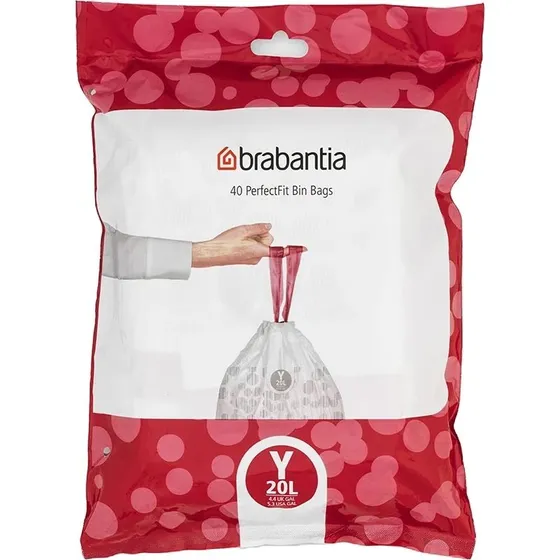 Brabantia PerfectFit Affaldsposer 20L 40 stk