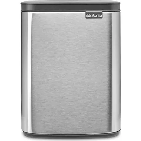 Brabantia Bo 7 L Matbørstet stål affaldsspand