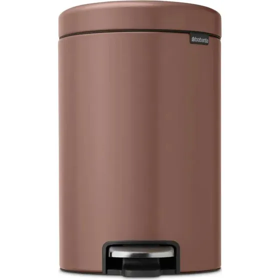 Brabantia New Icon Pedalspand 12 L Satin Taupe