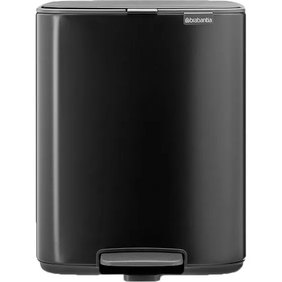 Brabantia Bo Pedalspand 12L Mat Sort