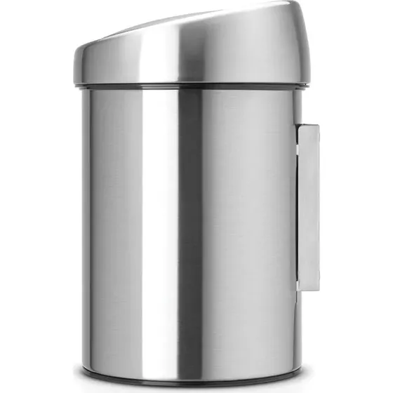 Brabantia Touch Bin 3 L Matbørstet Stål (til væg)