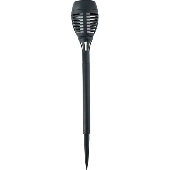 Grundig Havelampe med Solcelle (Flame Effekt)