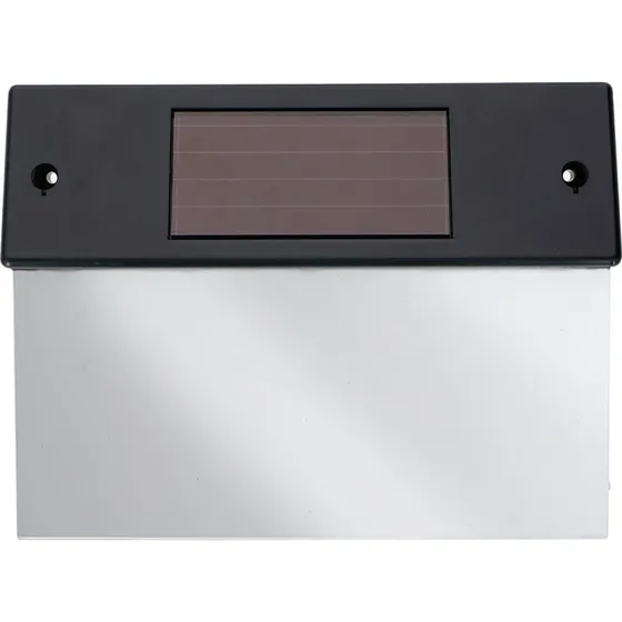 Grundig Solcelledrevet Husnummerlampe med LED, Sort