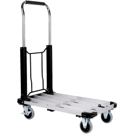 Kinzo Foldbar Platformvogn, 150 kg, Aluminium