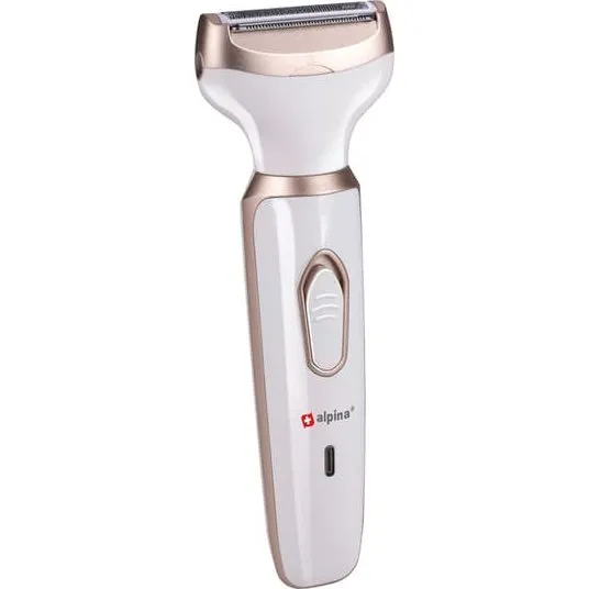 Alpina Lady Shaver – Trådløs hårfjerning med fleksibelt barberhoved