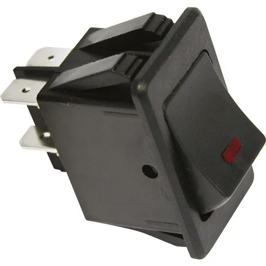 Carpoint Afbryder 0810672, 12V, 35A, rød LED