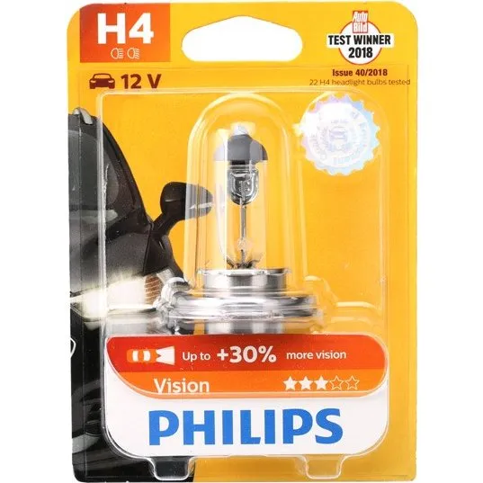 PHILIPS Vision H4 12V 60/55W Halogenpære