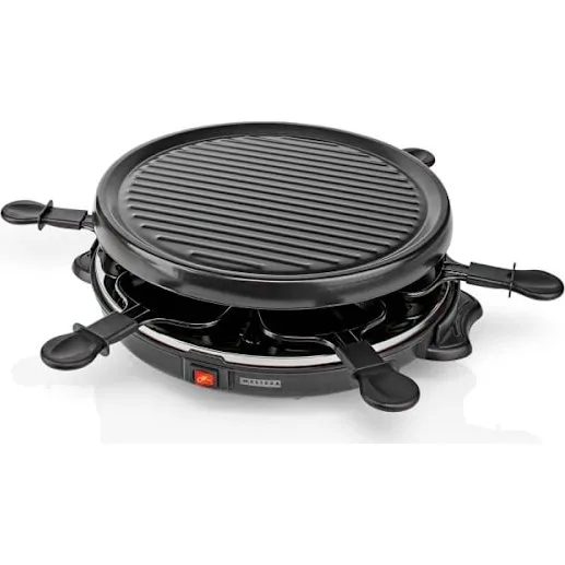 MELISSA Raclette/Gourmetsæt 6 personer 800 W 29 cm non-stick