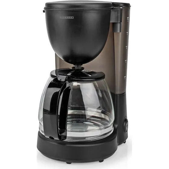 Butler Kaffemaskine 1,25L, 750W, 10 kopper, Sort