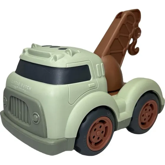 Little Dutch Tow truck 17 cm - Grøn