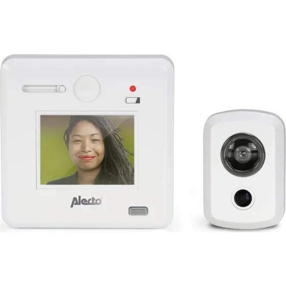 Alecto DC-700 Digital Dørspion 2,4" Hvid
