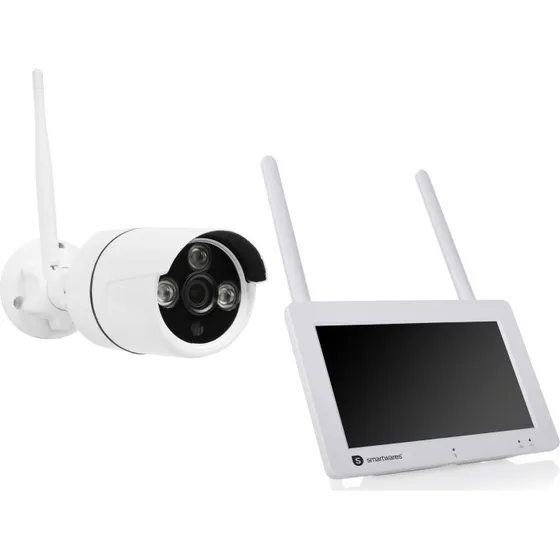 Smartwares CMS-30400 Trådløs Overvågningskamera 1080p med 7" Skærm