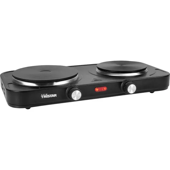 Tristar KP-6152 Dobbelt Kogeplade 2500W – 15,5 cm & 18,5 cm