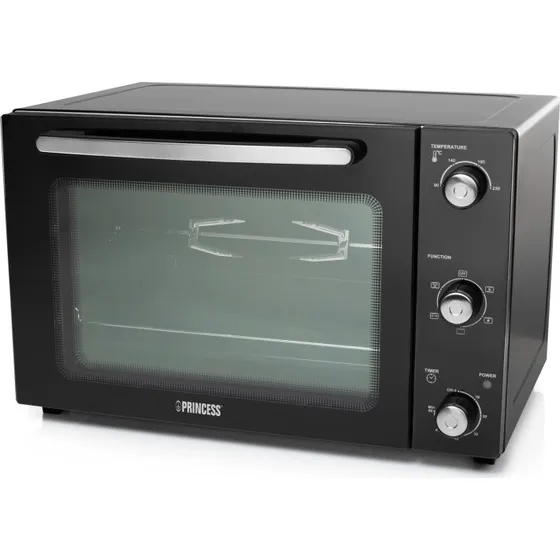 Princess 112756 DeLuxe Konvektionsugn 45L 1800W Sort