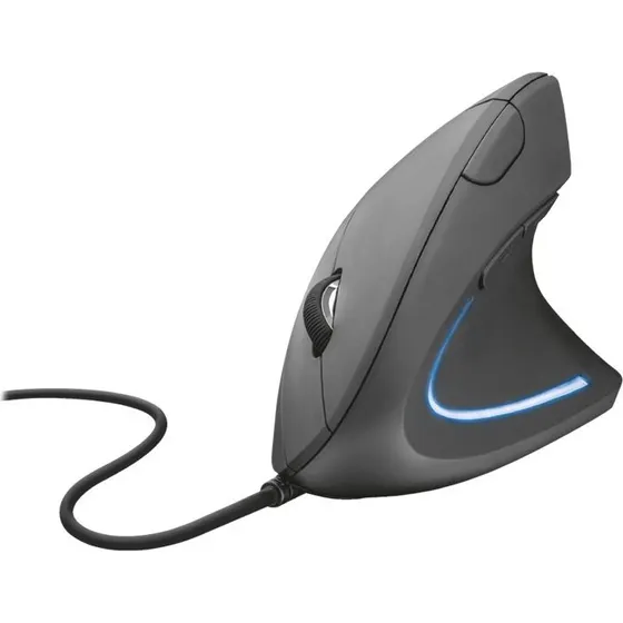 Trust Verto Optisk Ergonomisk Mus Sort
