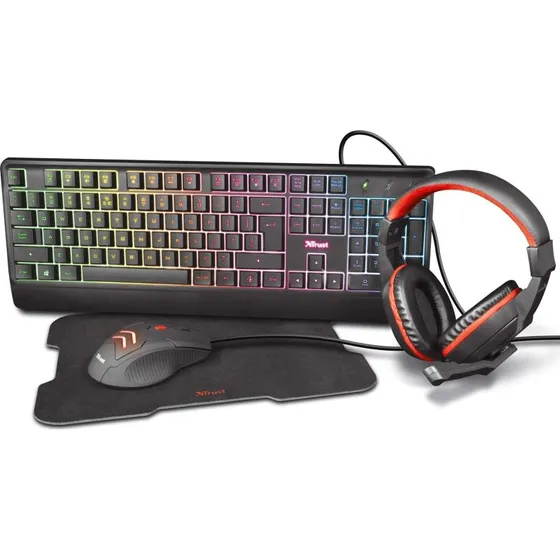 Trust Ziva 4-i-1 RGB Gaming Pakke (Nordic)