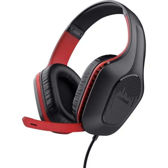 Trust GXT 415S Zirox Gaming Headset til Switch, Rød