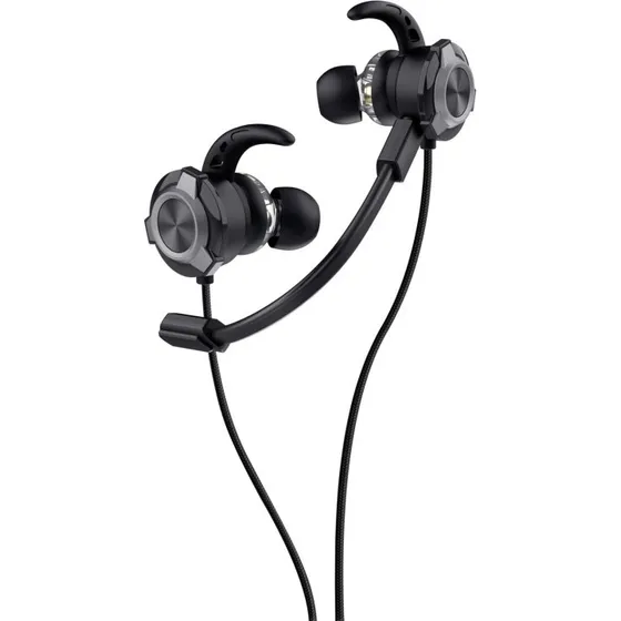 Trust GXT 406 Pine In-Ear Gamingheadset, Sort, Multiplatform