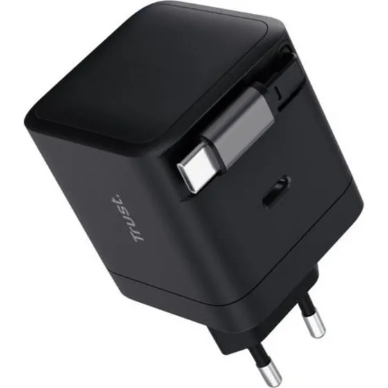 Trust 25805 65W Vægoplader med USB-C, Sort