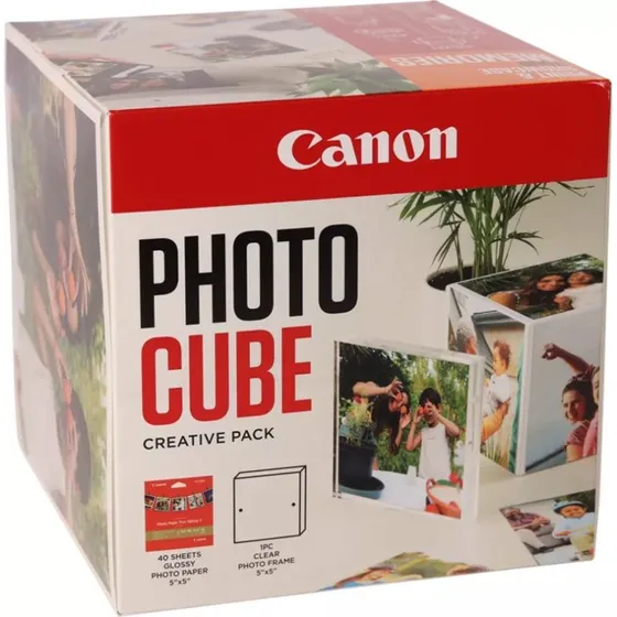 Canon PP 201 Skinnende Orange 130x130 mm 40 ark